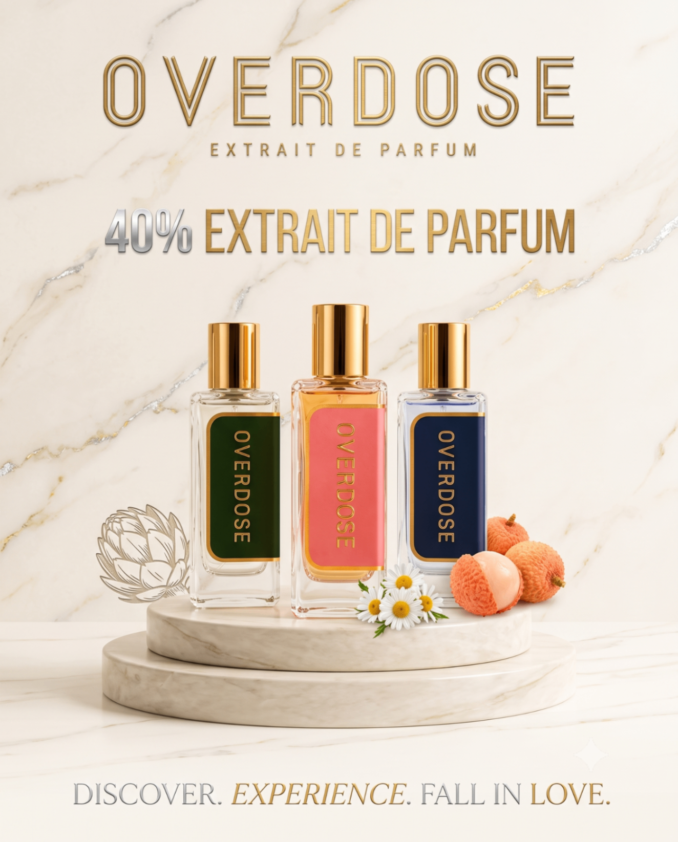 Overdose Parfume signature bottle